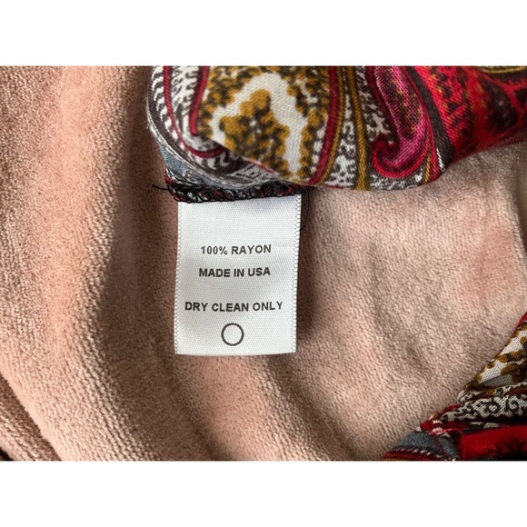 PLANET BLUE BLU MOON Romper Paisley Denim-esque BOHO Gypsy Beach XS/S fit - Picture 9 of 13